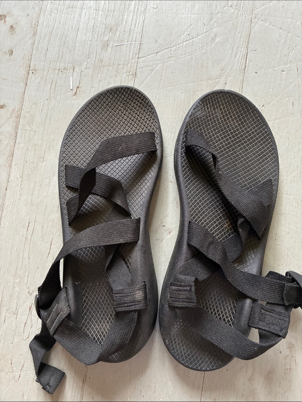 Chaco Black Strappy Sandals